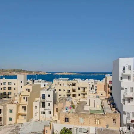 Апартаменты St Pauls's Bay 2 Bedroom & Penthouse Close To Promenade Сент-Полс-Бей